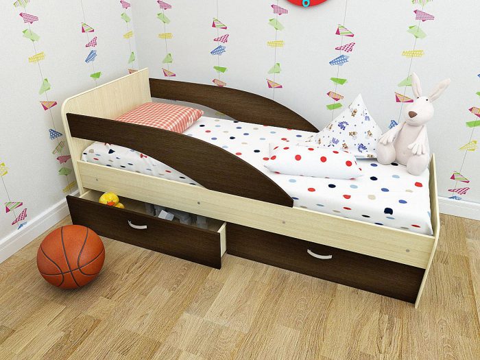 кровать детская с бортиками